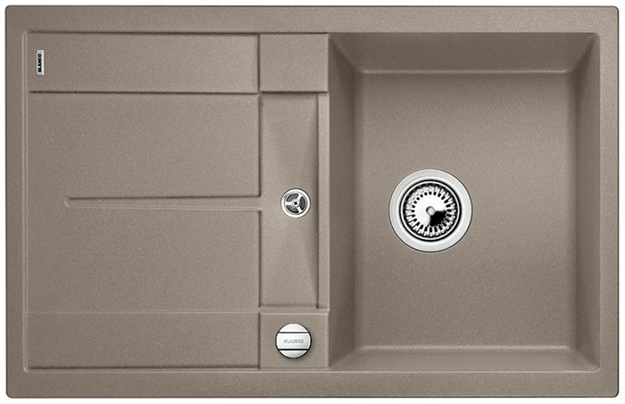 Blanco Metra 45 S Becken reversibel mit Ablauffernbedienung tartufo