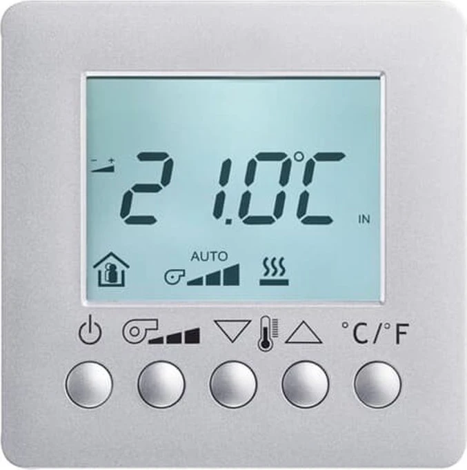Busch-Jaeger 6138/11-83 Wandthermostat alusilber