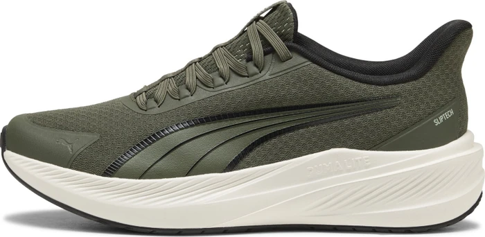 Puma Dasher Lite Sliptech moss veil/warm white/puma black/soft grass