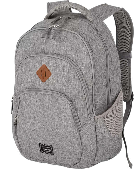 Travelite Basics Rucksack hellgrau