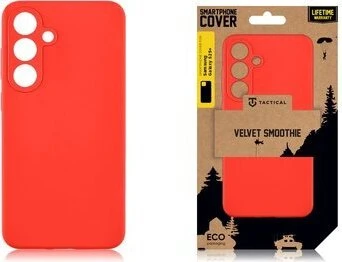Tactical Velvet Smoothie Cover für Samsung Galaxy S25+ Chili