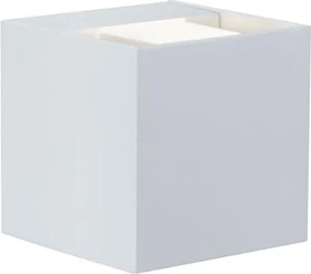 Paulmann LED Cybo eckig 80x80mm Wandleuchte 2-flammig weiß