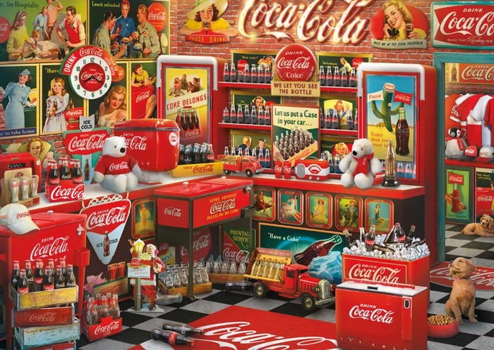 Schmidt Spiele Coca Cola - Nostalgie-Shop