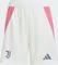 adidas Juventus Turin 2024/2025 Auswärtsshorts off white (Junior) Vorschaubild