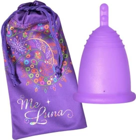 Me Luna Classic Stiel violett Größe L, 1 Stück