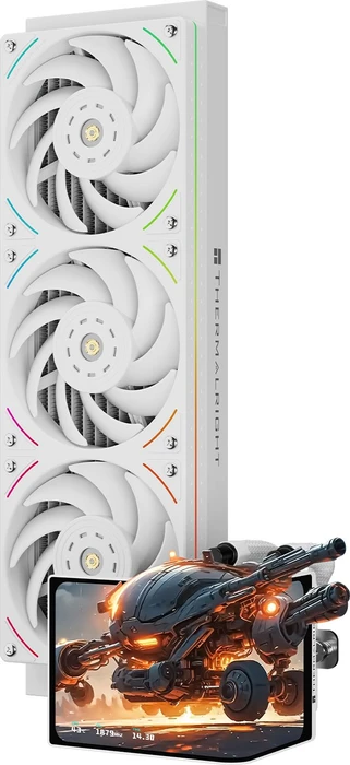 Thermalright Levita Vision 360 UB ARGB White, weiß