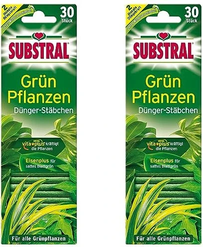 Evergreen Garden Care Substral Dünger-Stäbchen für Blühpflanzen, 30 Stück