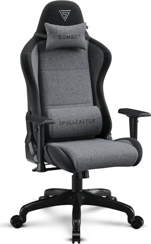 Sense7 Spellcaster Fuku Gamingstuhl, grau/schwarz