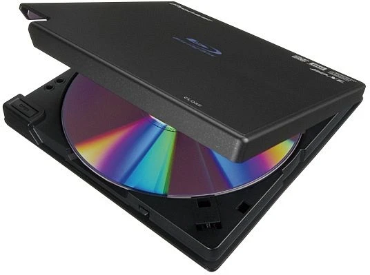 Pioneer BDR-XD05TB, SlimLine schwarz, USB 3.0