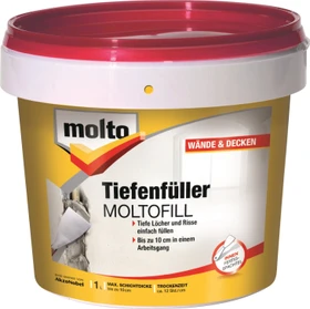 molto Moltofill Tiefenfüller Fertigspachtelmasse, 1l