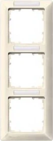 Siemens DELTA line Rahmen 3-Fach, 222x80mm, elektroweiß