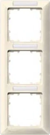 Siemens DELTA line Rahmen 3-Fach, 222x80mm, elektroweiß