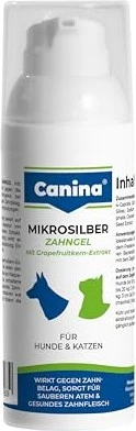 Canina Mikrosilber-Zahngel für Hunde & Katzen, 50ml