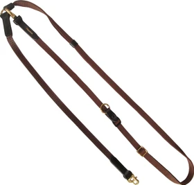 Niggeloh Stufenlos verstellbare Umhähngeleine Grip, ab 15kg, 3.2m, braun