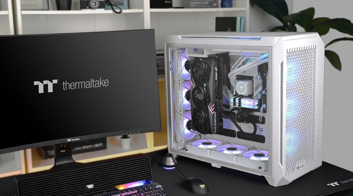 Thermaltake CTE C750 Air Snow, weiß, Glasfenster