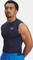 Under Armour HeatGear Armour Funktionsshirt ärmellos midnight navy/white (Herren) Vorschaubild