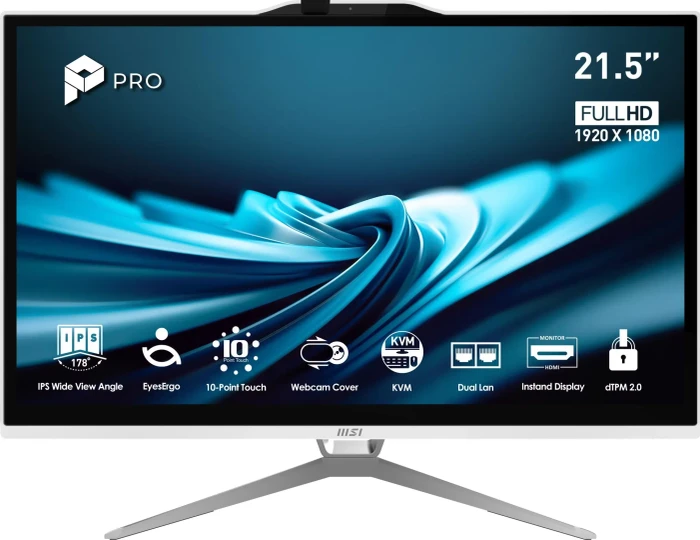 MSI PRO AP222T 14MA-606XEU, weiß, Core i3-14100, 8GB RAM, 512GB SSD