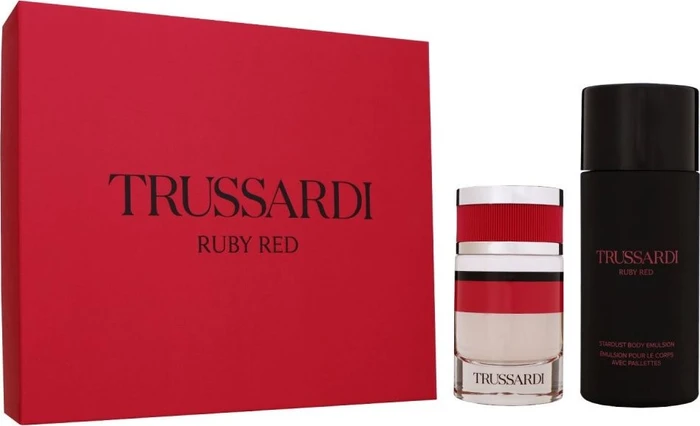 Trussardi Ruby Red EdP 60ml + Body Lotion 125ml Duftset