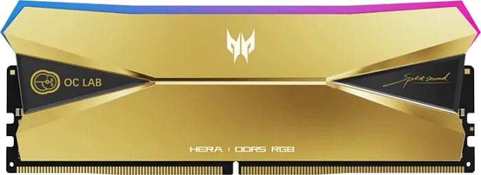 Acer Predator OC Lab Gold Edition Hera UDIMM 192GB Kit, DDR5-6000, CL28, 2RX8