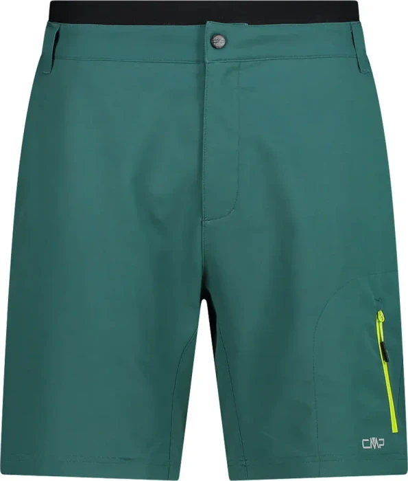 CMP Bermuda mit herausnehmbarem Einsatz und Sitzpolster Fahrradhose kurz lichen (Herren)