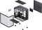 Jonsbo TK-3 Black, Glasfenster Vorschaubild