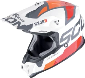 Scorpion VX-16 Evo Air Analog weiß/orange/grau/rot