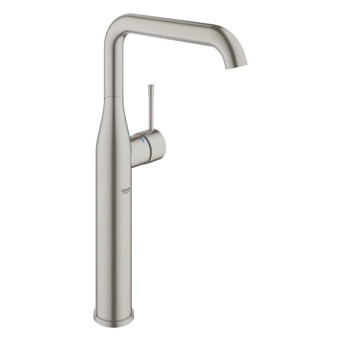 Grohe Essence Einhand-Waschbeckenarmatur 1/2" XL-Size mit Ablauffernbedienung supersteel