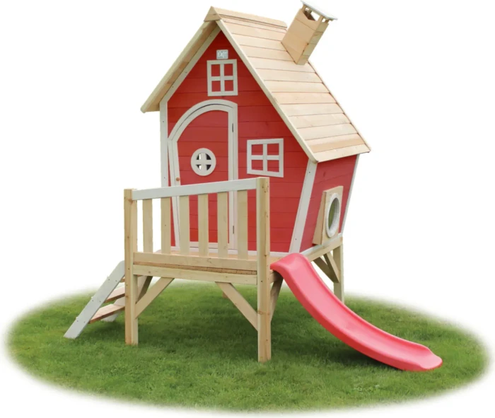 Exit Toys Exit Fantasia 300 Holz Spielhaus rot