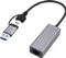 Gembird LAN-Adapter, USB-C/USB-A 3.0 [Stecker] Vorschaubild