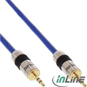 InLine 3.5mm Premium Klinke Stecker/Stecker 5m