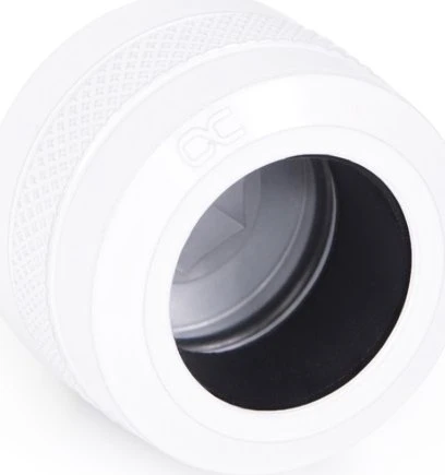 Alphacool Eiszapfen PRO Rohranschluss G1/4" auf 16mm, white, 6er-Pack