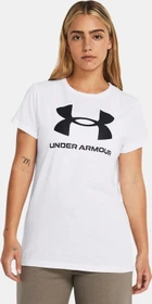 Under Armour Graphic Sportstyle classic Crew Funktionsshirt kurzarm weiß/schwarz (Damen)