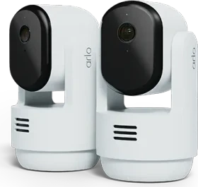 Arlo Essential 3 2K PTZ Indoor Camera weiß, 2er-Pack