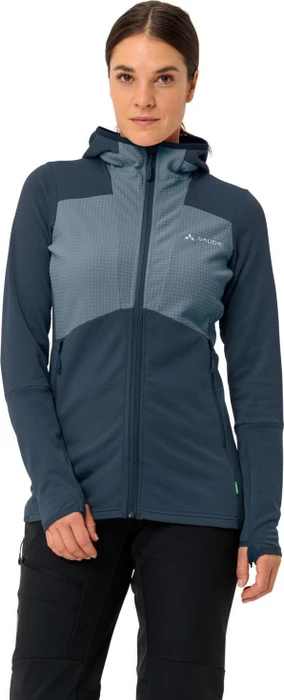 Vaude Monviso Grid Fleece Funktionsjacke nordic blue (Damen)