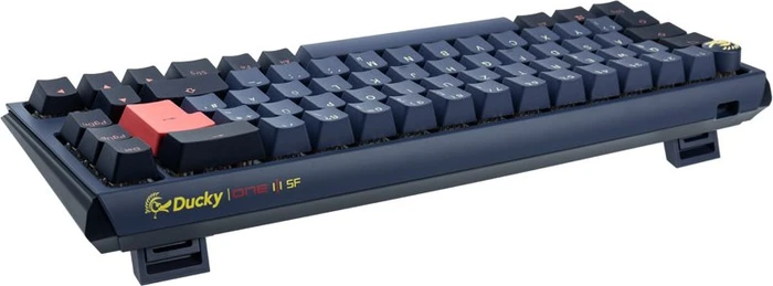 Ducky One 3, Cosmic Blue, SF, PBT, LEDs RGB, MX RGB ERGO CLEAR, USB, DE