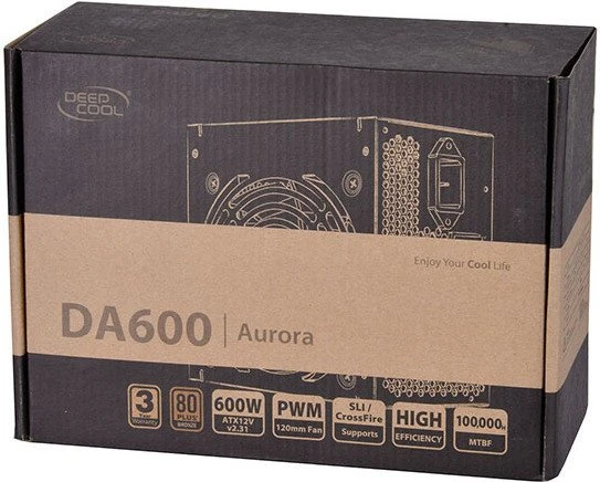 DeepCool DA600 600W, ATX 2.31