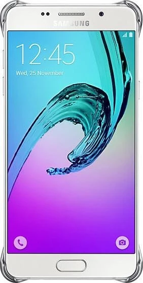 Samsung Clear Cover für Galaxy A5 (2016) silber