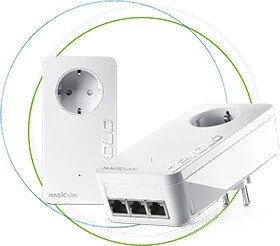 devolo Magic 2 LAN triple Starter Kit, G.hn, 3x RJ-45, 2er-Pack