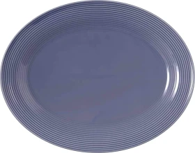 Seltmann Weiden Beat Color Glaze Servierplatte oval 28x35.3cm fliederblau
