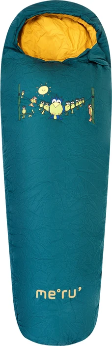 Meru Isar Mumienschlafsack deep teal/amazon (Junior)