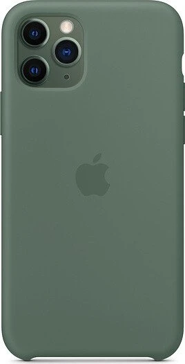 Apple Silikon Case für iPhone 11 Pro piniengrün