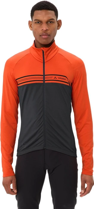 Vaude Posta Trikot langarm glowing red (Herren)