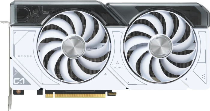 ASUS Dual GeForce RTX 4070 SUPER White OC, DUAL-RTX4070S-O12G-WHITE, 12GB GDDR6X, HDMI, 3x DP