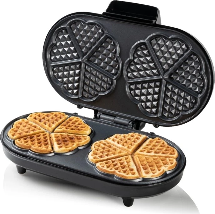 Bestron ADWM730CO Herzwaffelautomat Waffeleisen