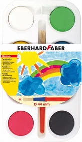 Eberhard Faber EFA Color Malkasten 44mm, 8 Farben