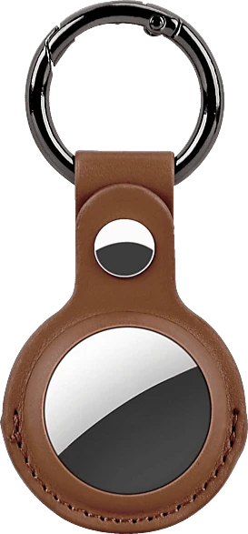 ISY Schlüsselanhänger für Apple AirTag braun