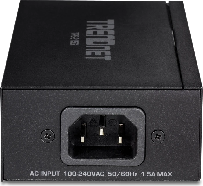 TRENDnet Desktop 2.5G PoE-Injektor, 2x RJ-45, 30W PoE+