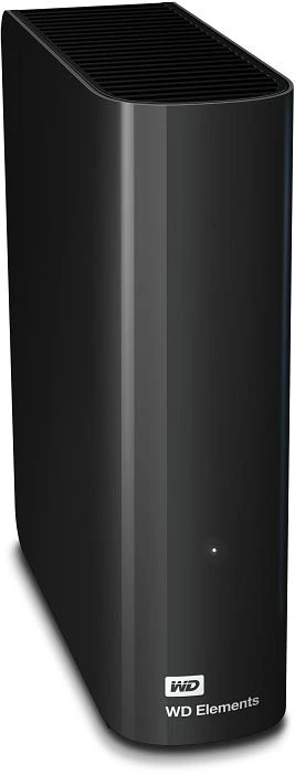 Western Digital WD Elements Desktop, schwarz, 8TB, USB 3.0 Micro-B