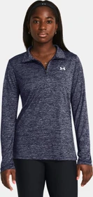 Under Armour Tech Twist Half Zip Funktionsshirt langarm midnight navy/white (Damen)