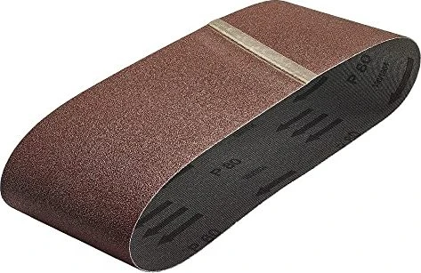 Wolfcraft Schleifband K40, 76x457mm, 6 Stück